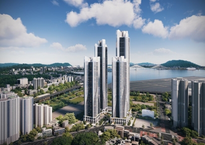 대우건설, 부산서 블랑써밋74 오피스텔 276실 분양