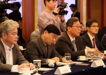 [포토] 'K-물류 TF 발족식' 참석한 물류기업 대표들