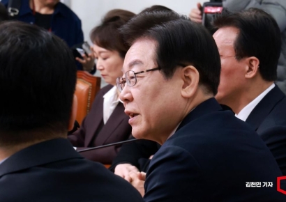 [포토] 발언하는 이재명 대표