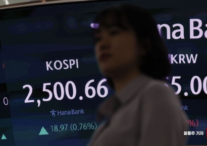 [포토] 오늘도 2,500 돌파하며 '출발'