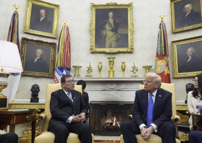 트럼프 "다음 주 '상호관세' 부과…車 관세 검토"‥韓도 타깃 되나