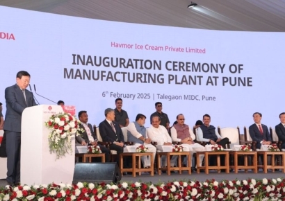 '14억 소비시장' 노린다…롯데, 인도 푸네 신공장 준공