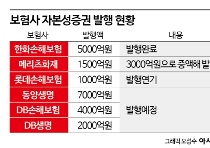 보험사 킥스 급감 현실화…연초 자본 확충 안간힘