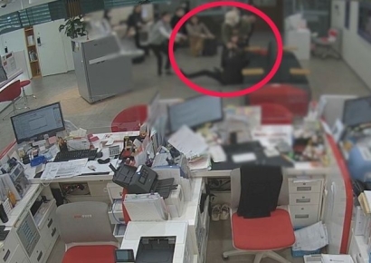 '특공대' 출신 50대 시민, 물총 든 은행 강도 제압