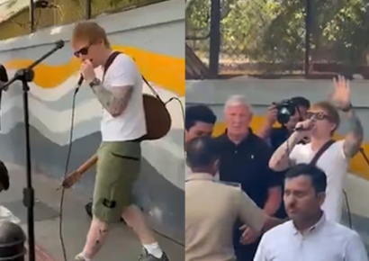 노래 부르자 전선 뽑아버렸다…버스킹하다 굴욕 당한 英 팝스타