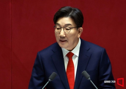 권성동 "헌정파괴자 민주당 이재명세력" 맹폭…與野, 고성 이어져