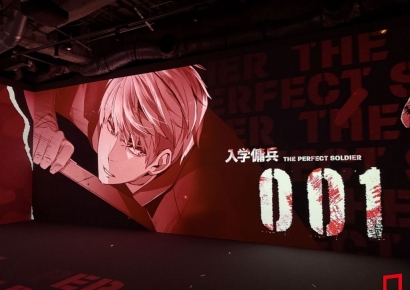 [르포]도쿄 시부야 명당 차지한 K웹툰 팝업…日 젊은 층 홀렸다