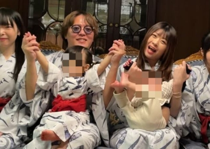 "월 1200만원 법니다"…'아내 4명'과 사는 일본남성 근황 화제