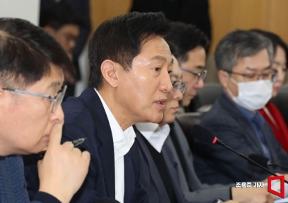 [포토] 발언하는 오세훈 서울시장