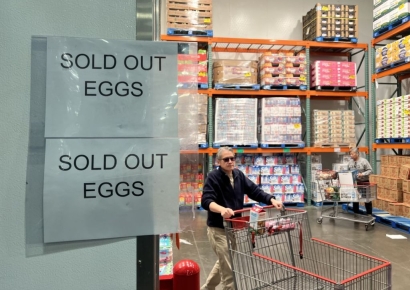 "이런 규모는 처음" 달걀 10만개 한꺼번에 훔쳐갔다…美, 한달새 가격 15% 폭등