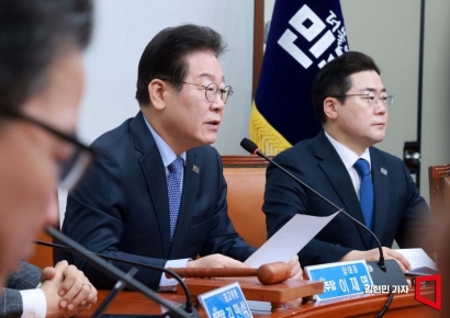 [포토] 이재명 "尹 끌어안는 국힘이 보수 맞냐…극우도 아닌 범죄 정당"