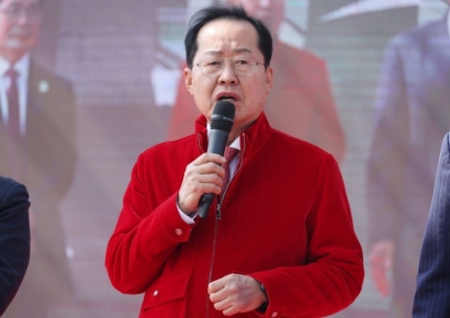 홍준표, 김문수 직격 "김구 선생 국적이 중국?…어이가 없어" 