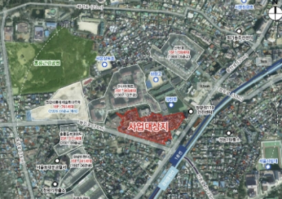 청량리 19번지 일대, 지형순응형 주거타운으로 탈바꿈