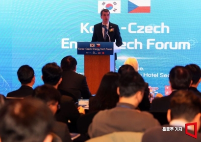 [포토] 한국 찾은 체코 루카쉬 블첵 산업부 장관