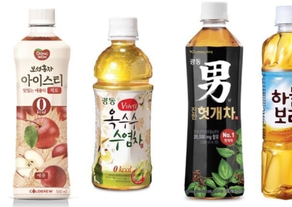 출시 4년 만에…'옥수수수염차' 무너뜨린 제로 음료