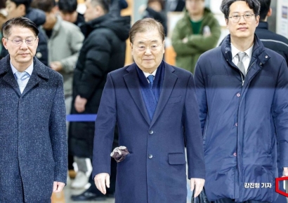 [포토] 정의용 전 국가안보실장 1심 선고