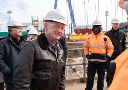 미의원, 한화 인수한 필리조선소 방문