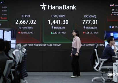 [포토] 코스피, 코스닥 하락 출발