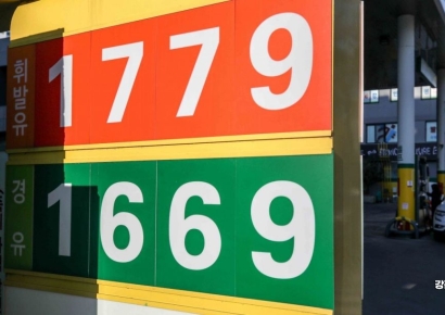 [포토] 주유소 휘발유 가격 내려도 1700원대