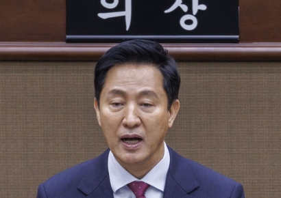 오세훈, 李 '민주당 중도보수' 발언에 "재판 당당히 임해야"
