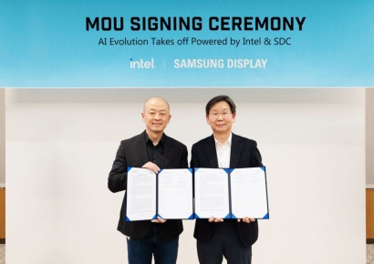 삼성디스플레이, 인텔과 MOU…"IT 분야 협력·공동 마케팅"