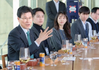 강태영 농협은행장, 직원들과 식사하며 의견 청취