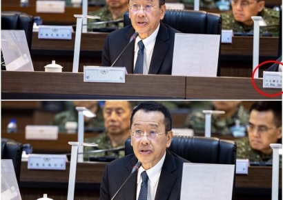 "미군 현역 장성이 왜 저기에?"…'빛삭'된 대만 '중국 침공 대응훈련' 배석장면