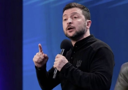 젤렌스키, 트럼프 '독재자' 비난에 "우크라 나토 가입시 대통령직 사임"