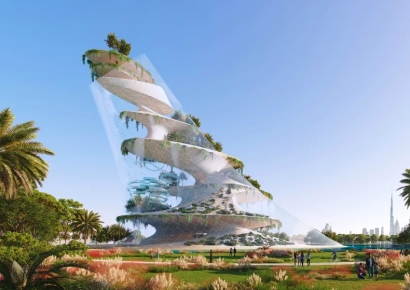 "뭐든 예상의 두 배 이상"…높이 100m '두바이 리조트' 위용