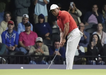 우즈, TGL 출범 이후 첫 결장