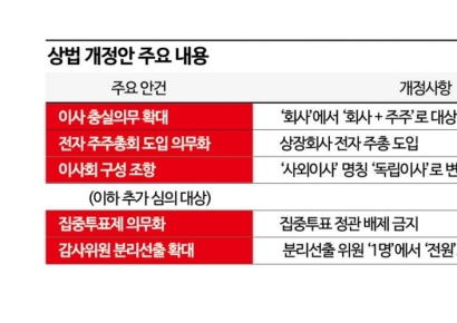 트럼프 관세 이어 상법 개정안까지…벼랑 끝 몰린 기업들