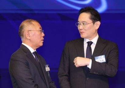 이재용·정의선 '배터리 회동' 결실…전기차→로봇 확대