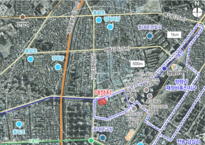 동대문구 용두1재정비촉진구역, 최고 49층 250가구 아파트 짓는다