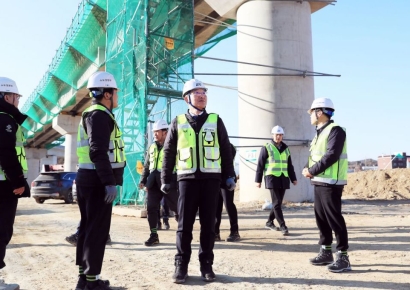 이성해 철도공단 이사장, 인천발 KTX 직결사업 현장 점검