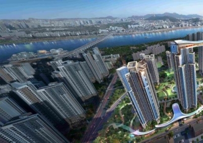 삼성물산 신반포4차 설계안 공개 "한강 조망 갖춘 7성급 호텔처럼"