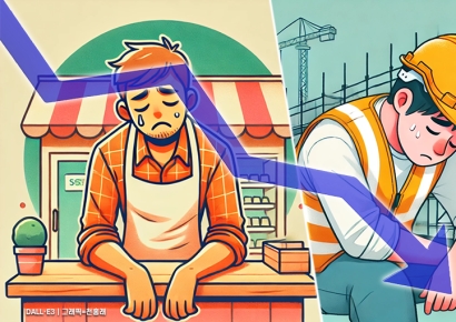 사업체종사자 46개월 만에 감소…"건설 악화에 소비 심리도 위축"