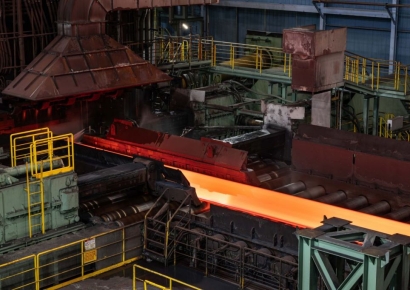 [르포]"영하 163도 거뜬" LNG 운반 혁신 '고망간강' 생산 심장부를 가다