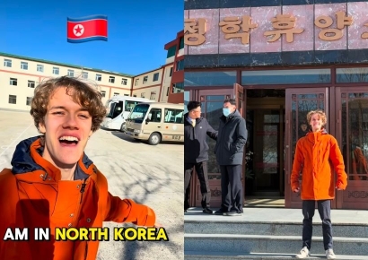 北 관광한 독일 인플루언서 '경악'…"아직도 소와 마차 이용"