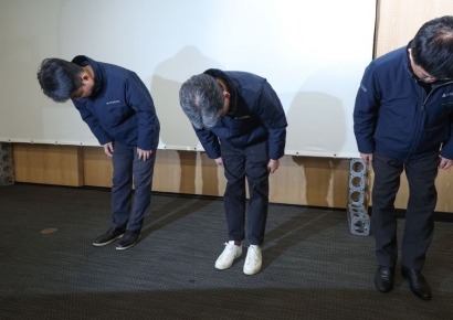 "피해자 지원 최선, 책임 회피 없다" 주우정 대표, 붕괴사고 첫 기자회견[전문]