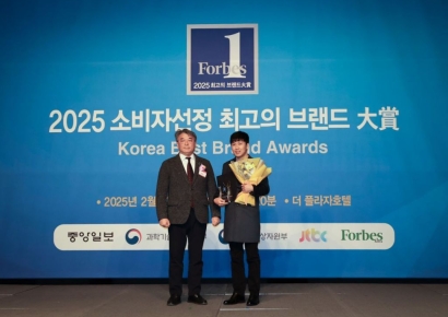 캐시워크 '포브스코리아 소비자 선정 최고의 브랜드 대상' 건강관리 앱 부문 1위