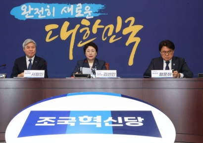 창당 1주년 조국혁신당 "반헌법행위 특조 추진"