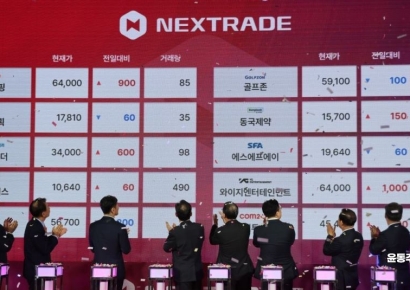 [포토] '대체거래소 첫 체결량은?'