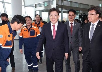 포스코 찾은 국민의힘 "철강산업지원법 조속히 발의"