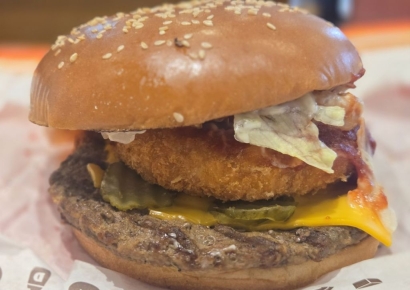 [먹어보니]소방관이 만든 특별한 버거…"살 찌는 맛"