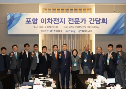 포항시, 이차전지 산업 위기 돌파 전문가 의견 청취… 서울서 간담회 개최