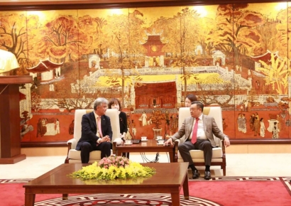 베트남 찾은 정원주 회장 "현지 재투자 확대…철도·원전 프로젝트 추진"