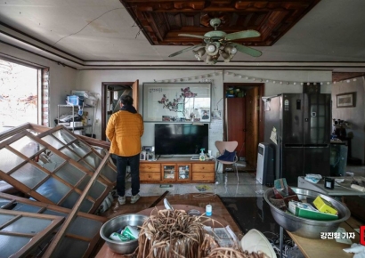 [포토] 포천 오인 포격 사고 '망연자실'