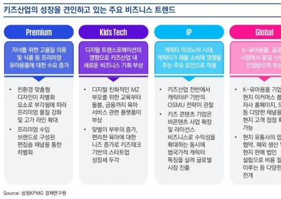 삼정KPMG "키즈산업 안정성·기능성 갖춘 고급화 전략 필수"