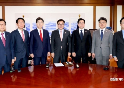 [포토] 국회의장-여야 국정협의회
