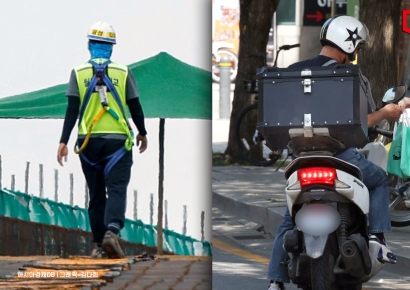 "경기 나쁘면 월급 줄어, 저녁 먹고 다시 나가 배달"…'투잡' 뛴 건설 근로자 34% 급증